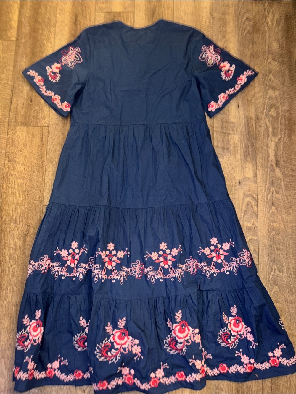 Johnny Was Alegra Poplin Midi Dress- Mikaela NWT - Picture 4 of 5